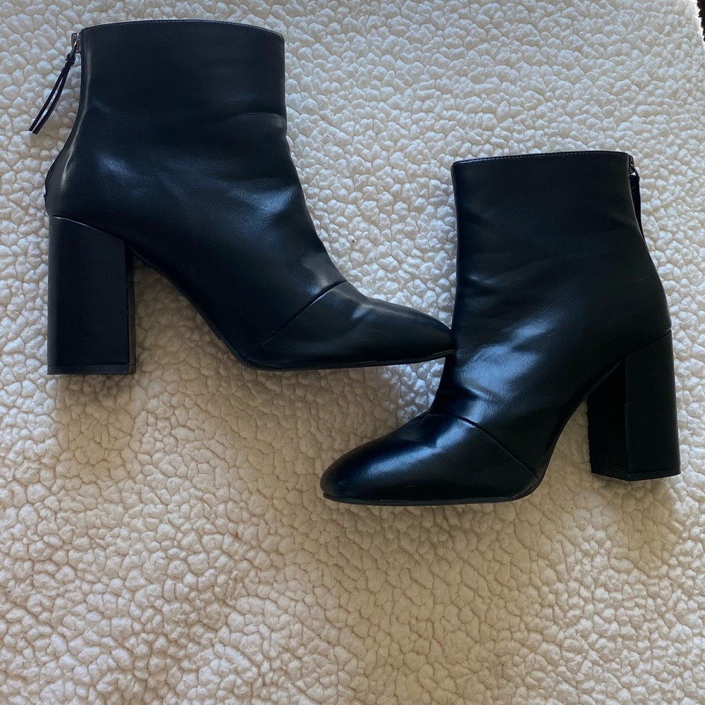 Black Ankle Booties